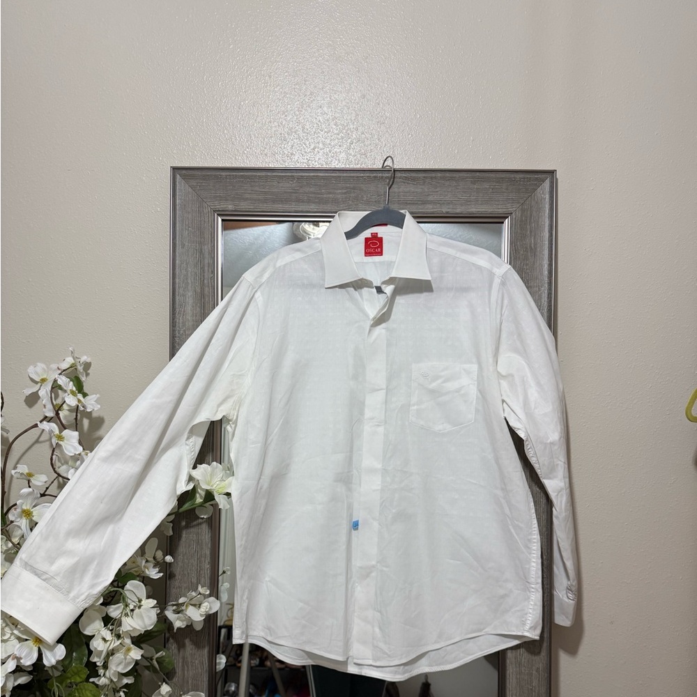 Classic White Men's Shirt
